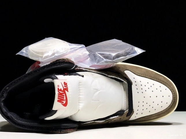 Chep Onekick High 100 x 'Mocha' Jordan Retro Scott Air CD4487 1 OG - Travis 0611